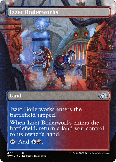 Izzet Boilerworks (408) [Double Masters 2022] [Borderless]
