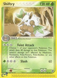 Shiftry - 22/100 (22/100) [Sandstorm]