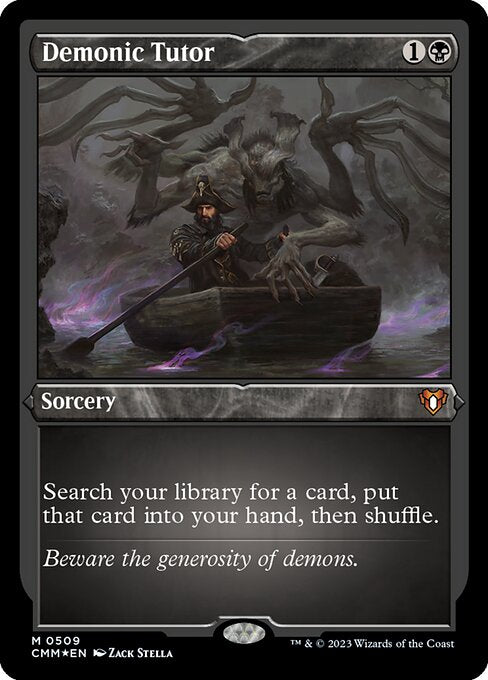 Demonic Tutor (509) [Commander Masters]