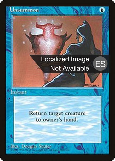 Unsummon (111) [Fourth Edition Foreign Black Border]