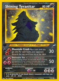 Shining Tyranitar (113/105) [Neo Destiny (Unlimited)]