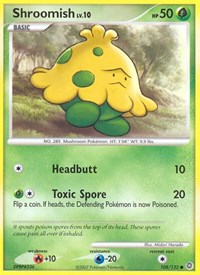 Shroomish (108/132) [Secret Wonders]