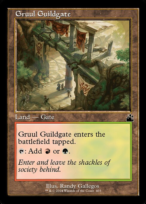 Gruul Guildgate (403) [Ravnica Remastered]