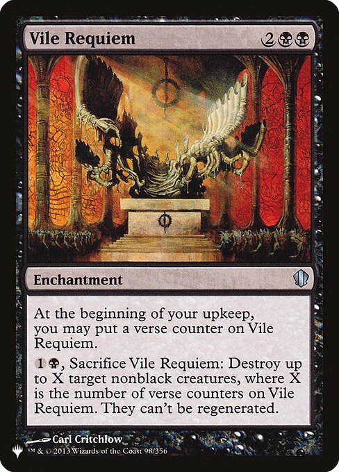 Vile Requiem (C13-98) [The List]