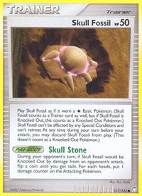 Skull Fossil (117/123) [Mysterious Treasures]