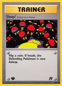 Sleep! (Rocket's Secret Machine) (79/82) [Team Rocket (Unlimited)]