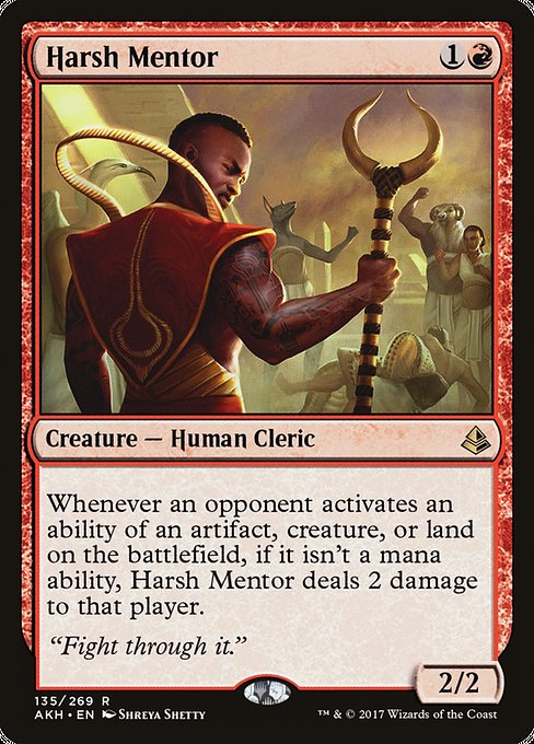Harsh Mentor (135) [Amonkhet]