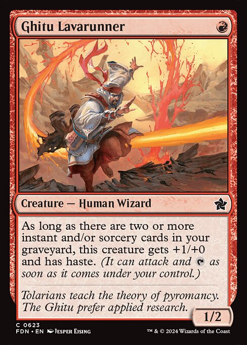 Ghitu Lavarunner (623) [Foundations]
