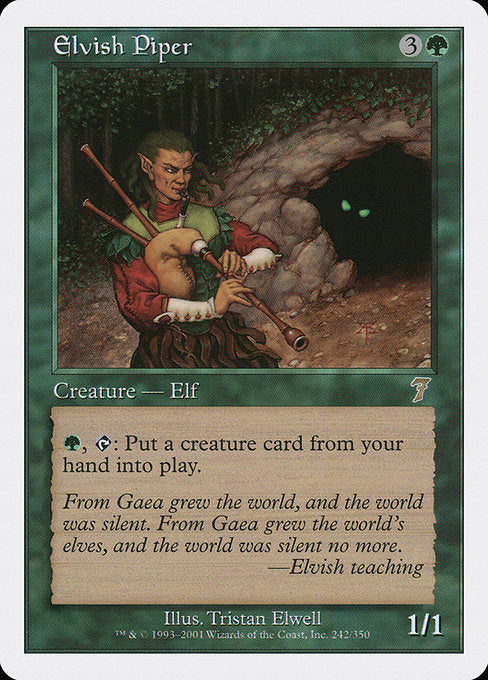 Elvish Piper (242) [Seventh Edition]