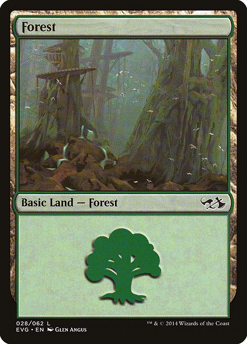Forest (28) [Duel Decks Anthology: Elves vs. Goblins]