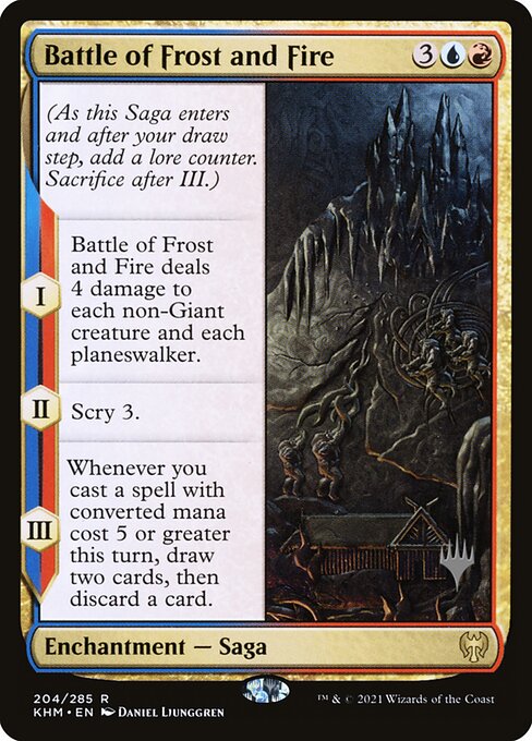 Battle of Frost and Fire (204p) [Kaldheim Promos]