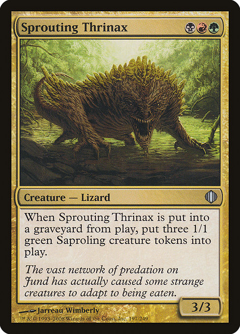 Sprouting Thrinax (197) [Shards of Alara]