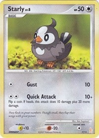 Starly (7/11) [DP Trainer Kit Manaphy and Lucario]