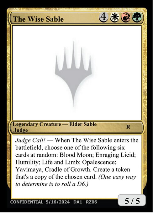 The Wise Sable (RZ06c) [Unknown Event]