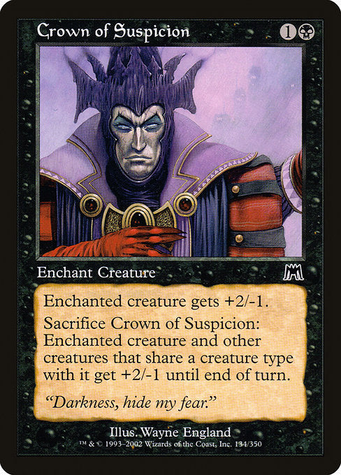 Crown of Suspicion (134) [Onslaught]