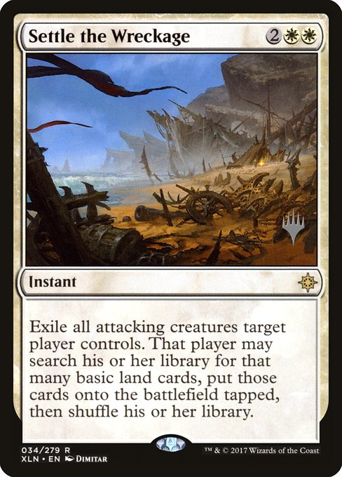 Settle the Wreckage (34p) [Ixalan Promos]