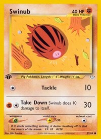Swinub (57/64) [Neo Revelation (Unlimited)]