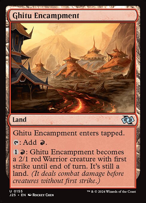 Ghitu Encampment (155) [Foundations Jumpstart]