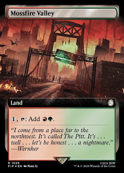 Mossfire Valley (1029) [Fallout] [Extended Art]