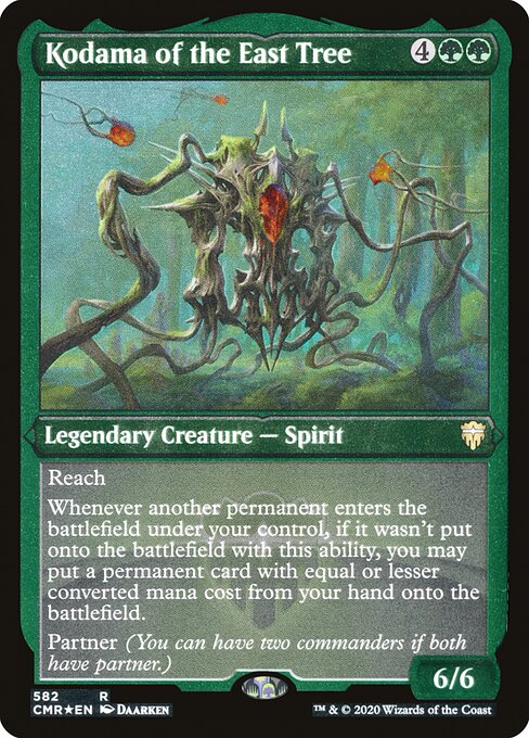 Kodama of the East Tree (582) [Commander Legends] [Etched]
