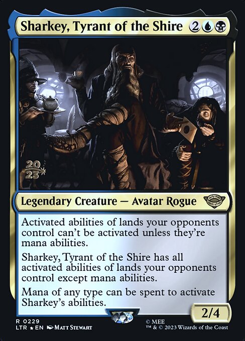 Sharkey, Tyrant of the Shire (229s) [Tales of Middle-earth Promos]