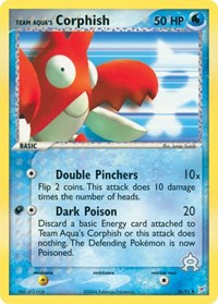 Team Aqua's Corphish - 26/95 (26/95) [Team Magma vs Team Aqua]