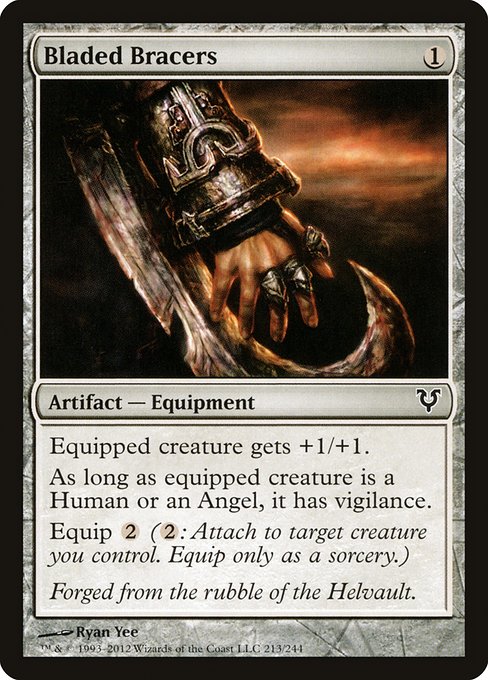 Bladed Bracers (213) [Avacyn Restored]