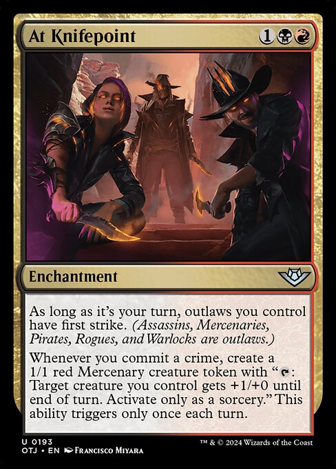 At Knifepoint (193) [Outlaws of Thunder Junction]