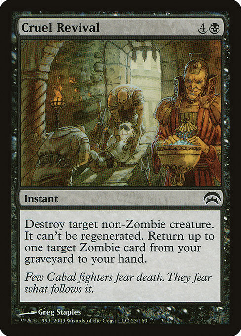 Cruel Revival (23) [Planechase]