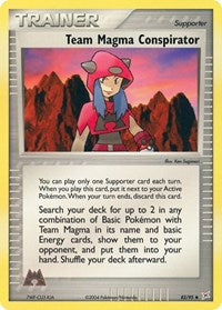 Team Magma Conspirator (82/95) [Team Magma vs Team Aqua]