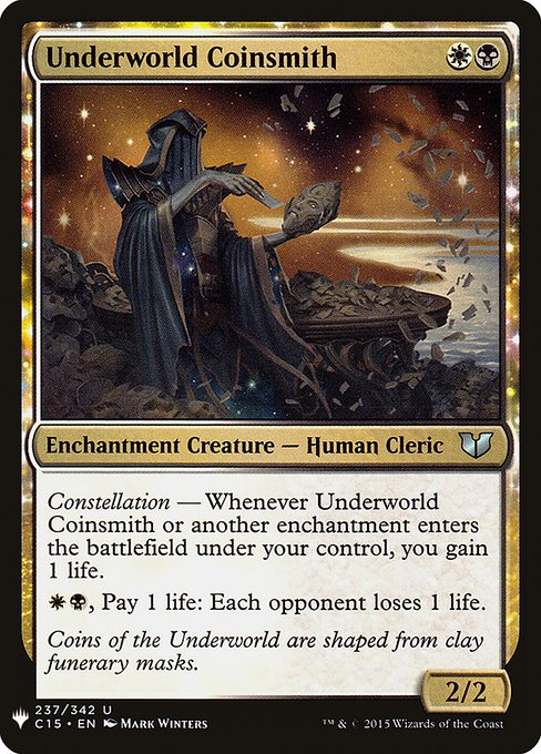 Underworld Coinsmith (C15-237) [The List]