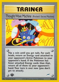 Thought Wave Machine (Rocket's Secret Machine) (096/105) [Neo Destiny (Unlimited)]