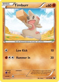 Timburr (58/108) [Dark Explorers]