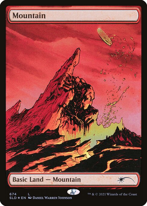 Mountain (674) [Secret Lair Drop]