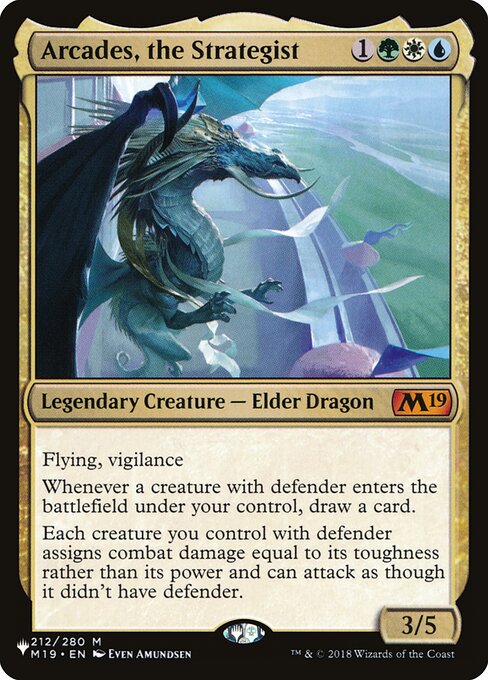 Arcades, the Strategist (M19-212) [The List]
