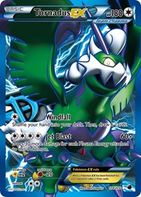 Tornadus EX (Team Plasma) (114 Full Art) (114/116) [Plasma Freeze]