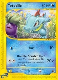 Totodile (134) (134/165) [Expedition]