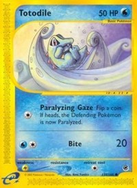 Totodile (135) (135/165) [Expedition]