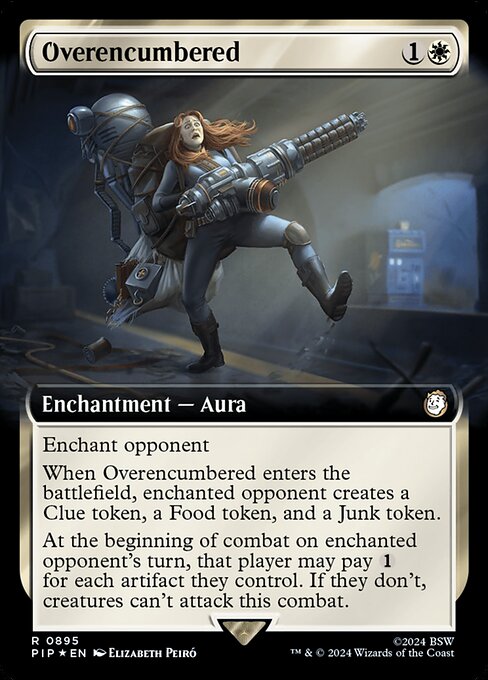 Overencumbered (895) [Fallout] [Extended Art]
