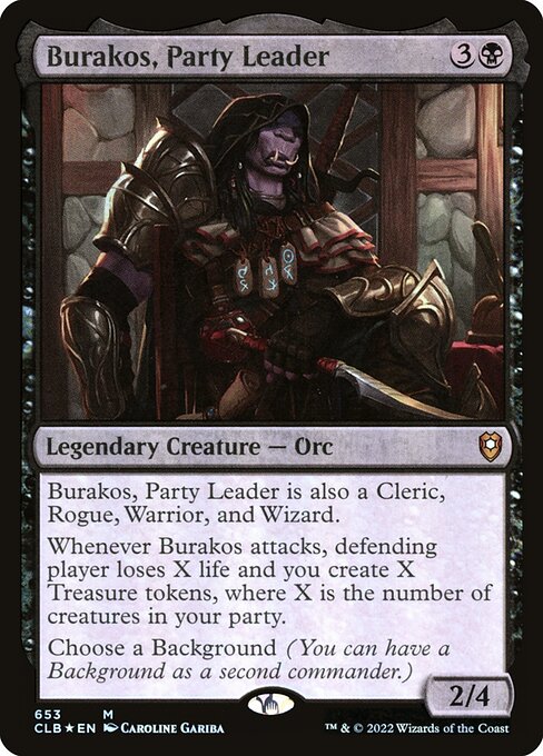 Burakos, Party Leader (653) [Commander Legends: Battle for Baldur's Gate]