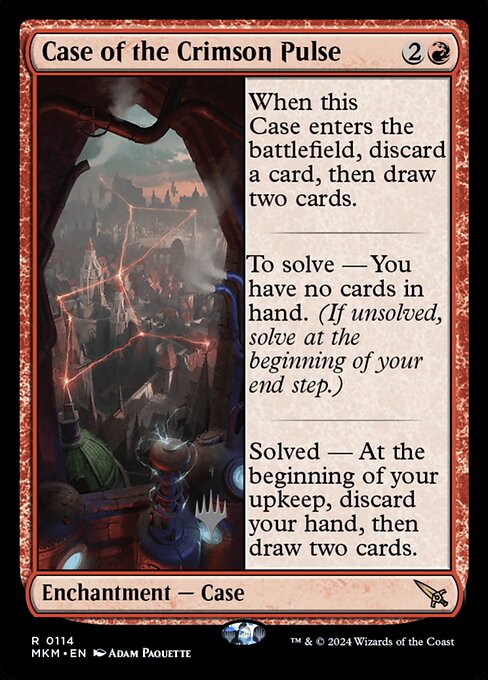 Case of the Crimson Pulse (114p) [Murders at Karlov Manor Promos]