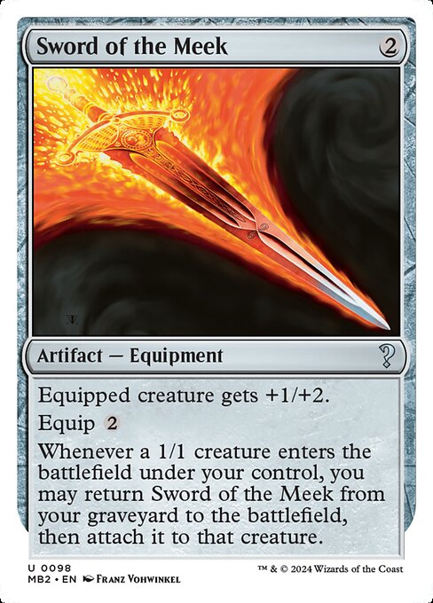 Sword of the Meek (98) [Mystery Booster 2]