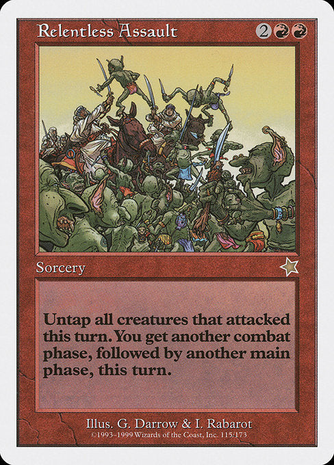 Relentless Assault (115) [Starter 1999]