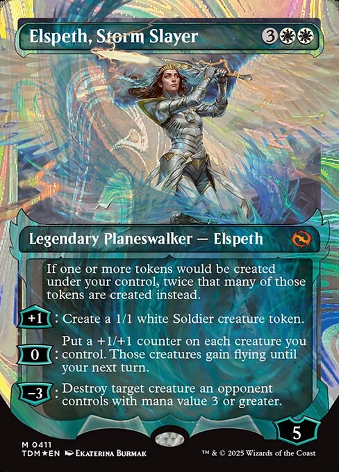 Elspeth, Storm Slayer (411) [Tarkir: Dragonstorm]