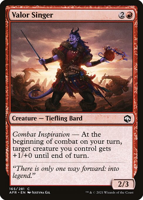 Valor Singer (165) [Adventures in the Forgotten Realms]