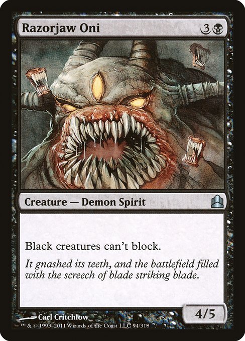 Razorjaw Oni (94) [Commander 2011]