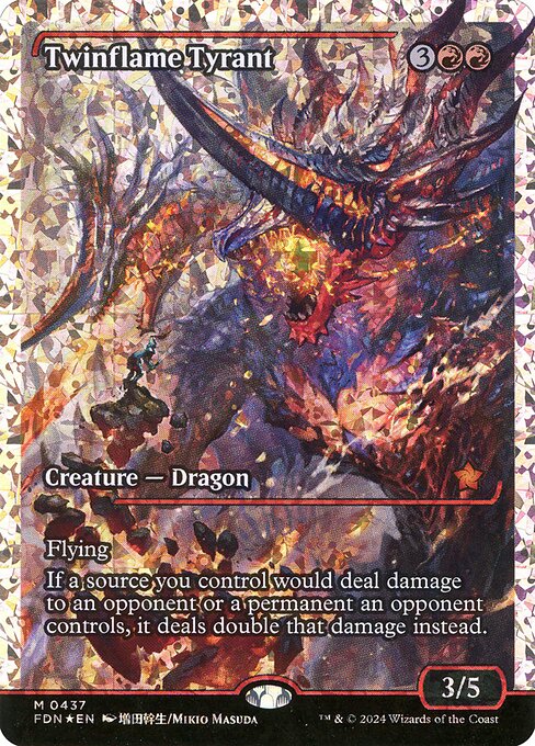 Twinflame Tyrant (437) [Foundations]