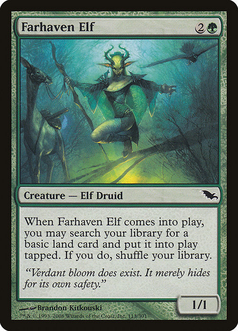 Farhaven Elf (113) [Shadowmoor]