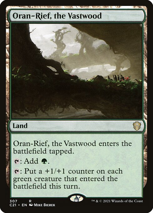 Oran-Rief, the Vastwood (307) [Commander 2021]