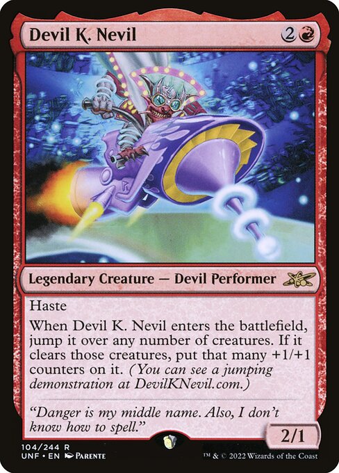 Devil K. Nevil (104) [Unfinity]